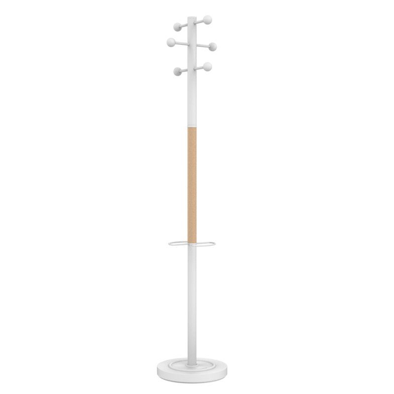 Unilux ACCESS coat rack Floorstanding 6 hook(s) White