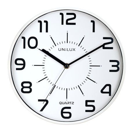 Unilux POP Quartz clock Round White