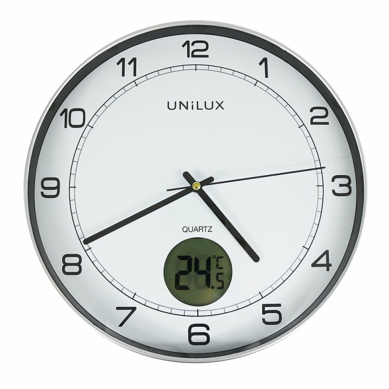 UNiLUX Horloge murale à quartz "TEMPUS", diamètre: 300 mm