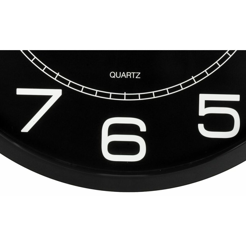 Unilux 400094568 Horloge murale et de table Horloge à quartz Rond Noir