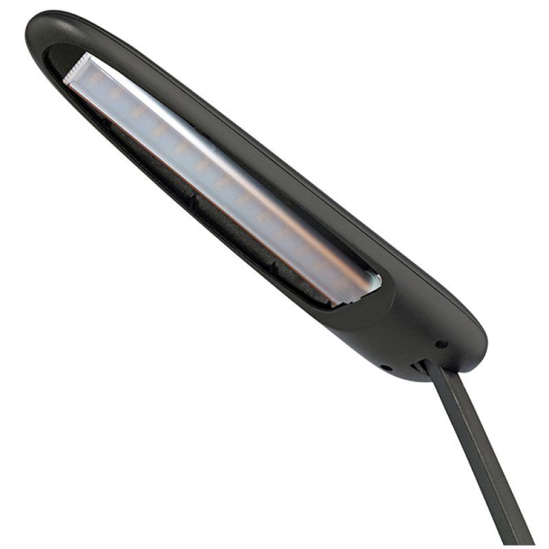 Unilux Brio 2 lampe de table 7 W LED A Noir