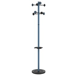 Unilux Accueil coat rack Floorstanding 8 hook(s) Blue