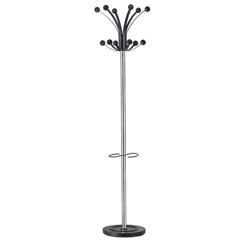 Unilux HAKEA coat rack Floorstanding 12 hook(s) Chrome