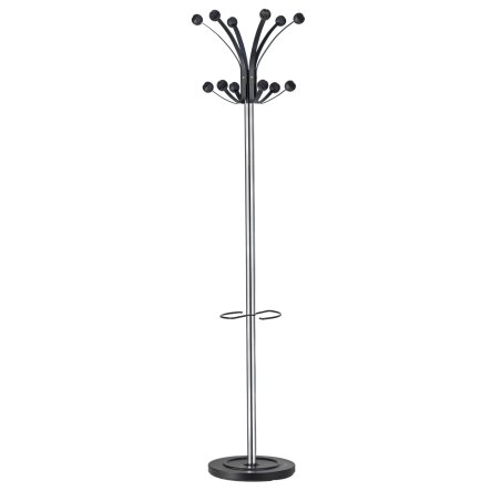 Unilux HAKEA coat rack Floorstanding 12 hook(s) Chrome