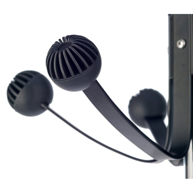 Unilux HAKEA porte-manteaux Colonne 12 crochet(s) Chrome