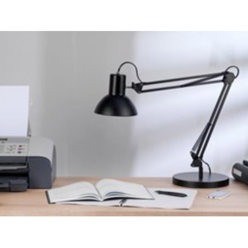 Unilux SUCCESS 66 lampe de table E27 11 W Noir