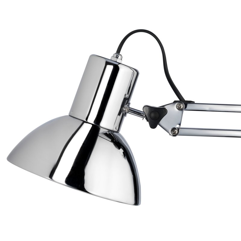 Unilux SUCCESS 80 lampe de table E27 10 W LED Chrome