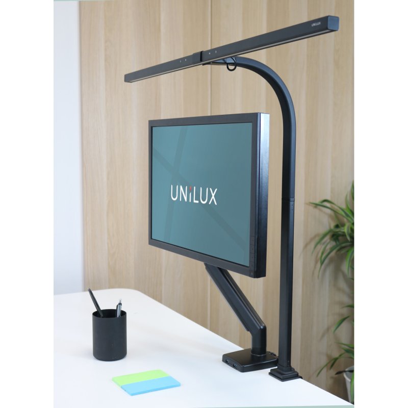 Unilux STRATA table lamp 12.7 W LED Black