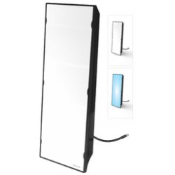 UNiLUX Lampe de luminothérapie à LED Dayvia SLIM STYLE, noir