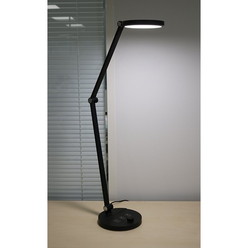 UNiLUX Lampe de bureau à LED EVEREST, noir