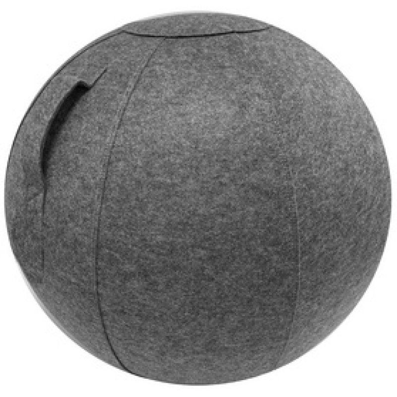 UNiLUX Ballon d'assise ergonomique ERGO SPHERE, gris