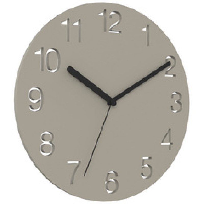 UNiLUX Horloge murale à quartz "HELLO", diamètre 400 mm