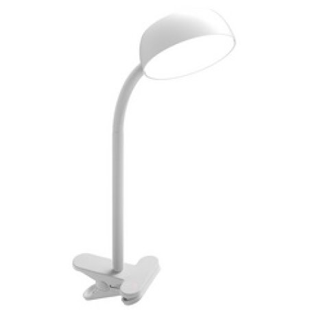 UNiLUX Lampe LED avec pince de fixation SAMY, blanc