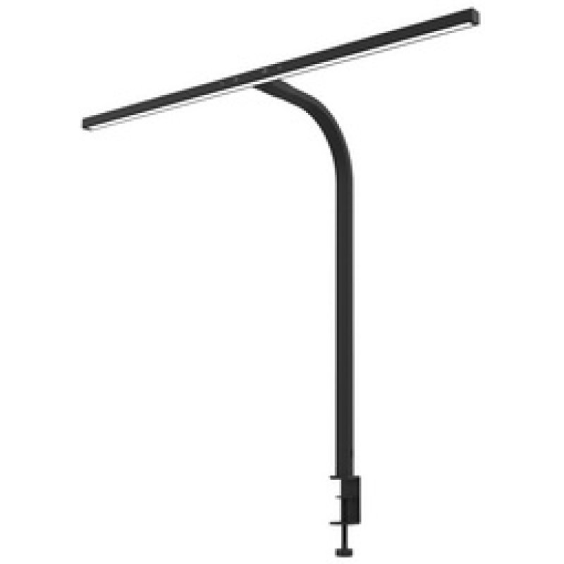 UNiLUX Lampe de bureau à LED STRATA, pied de serrage, noir