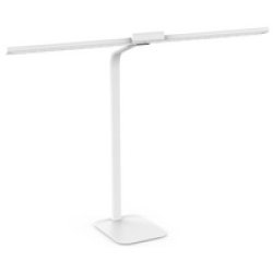 UNiLUX Lampe de bureau à LED STRATA BASE, pied, blanc