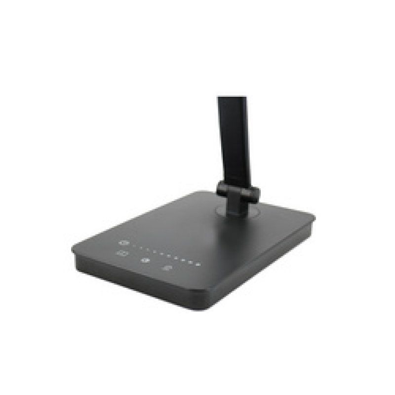 UNiLUX Lampe de bureau à LED NOVY, pied, noir