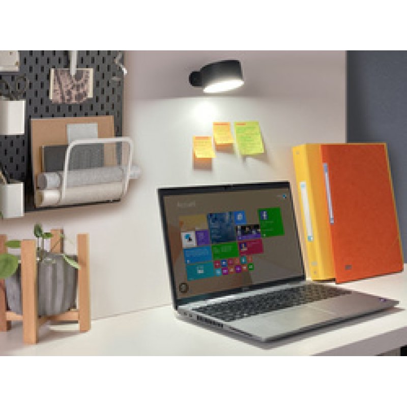 UNiLUX Lampe de bureau/murale à LED et batterie SUNSET, noir