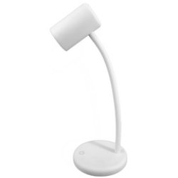 UNiLUX Lampe de bureau à LED LOU, pied, blanc