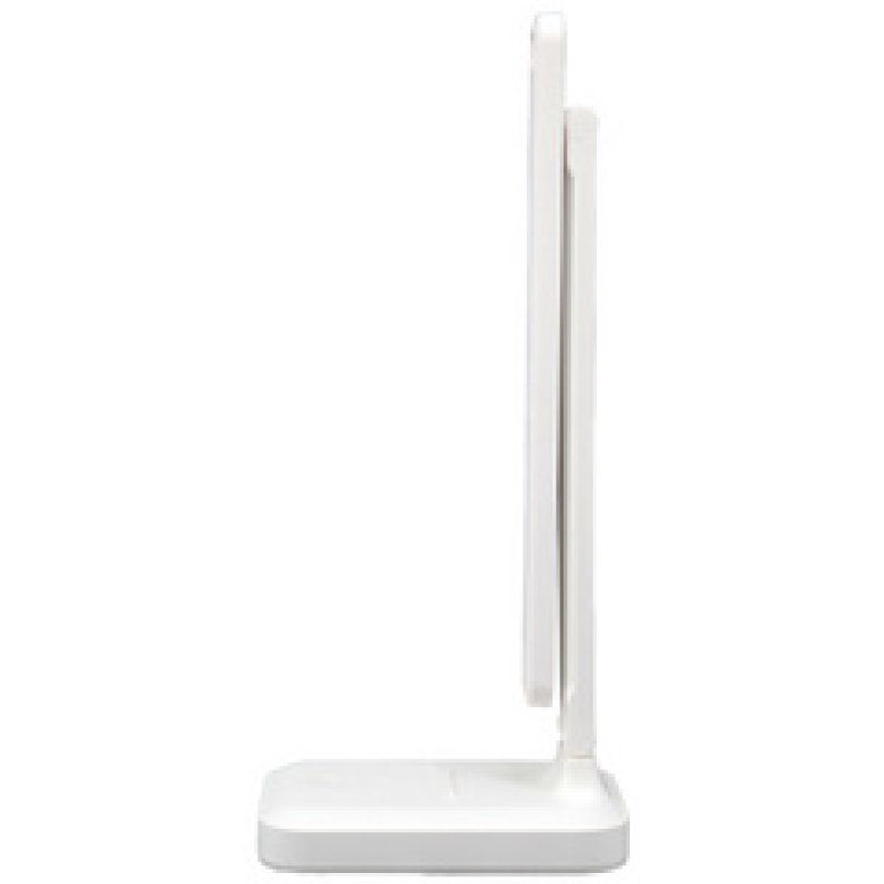 UNiLUX Lampe de bureau à LED et batterie KAPA, pied, blanc