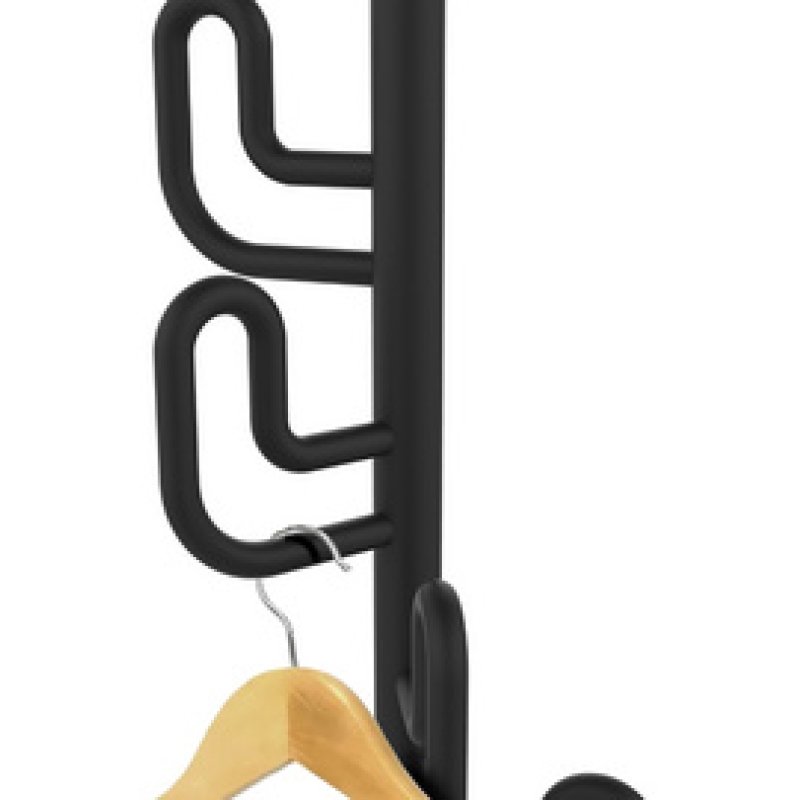 UNiLUX Portemanteau CALIFORNIA, hauteur: 1.750 mm, noir