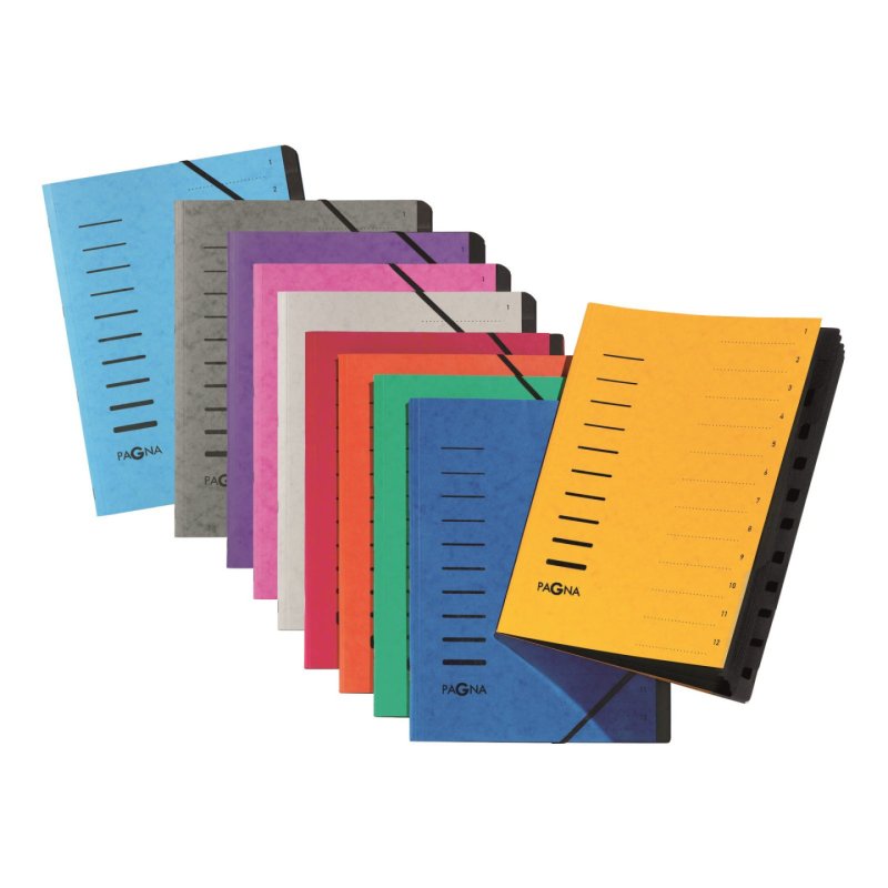 PAGNA Trieur "Sorting File", 7 compartiments, blanc