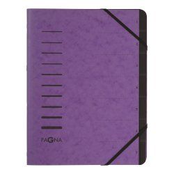 Pagna 40058-10 intercalaire de classement aubergine