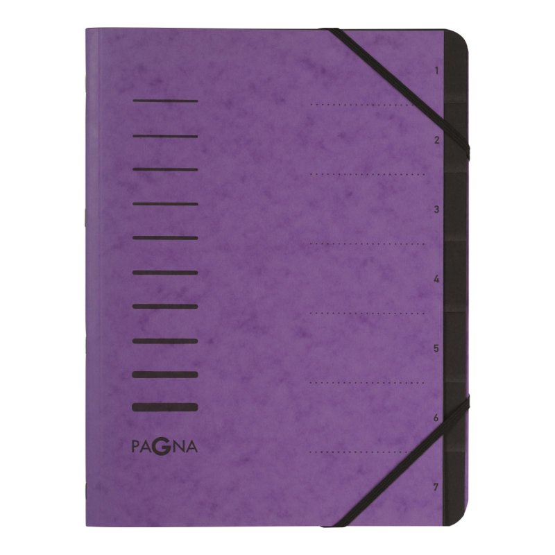 Pagna 40058-10 intercalaire de classement aubergine