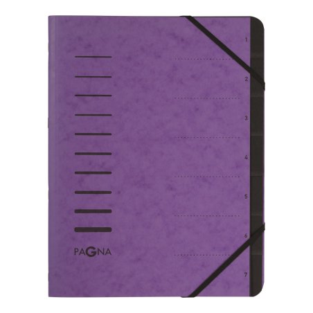 Pagna 40058-10 intercalaire de classement aubergine