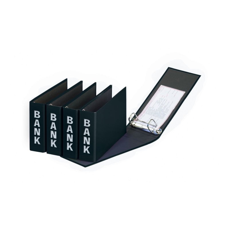 Pagna 40801-01 classeur à anneaux A6 Noir