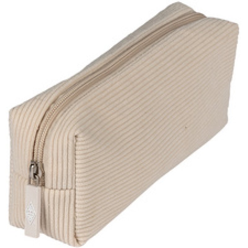 WEDO Trousse en velours côtelé, beige