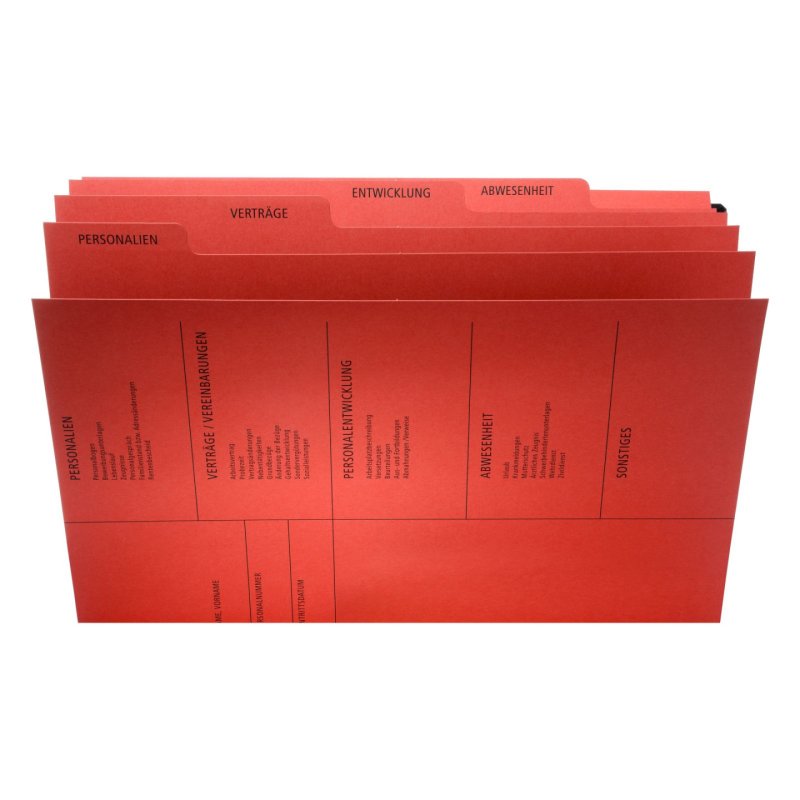 Pagna 44105-01 dossier suspendu A4 Carton Rouge 10 pièce(s)