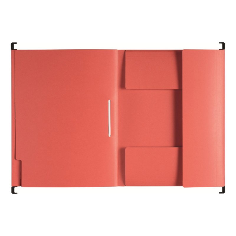 Pagna 44105-01 hanging folder A4 Cardboard Red 10 pc(s)
