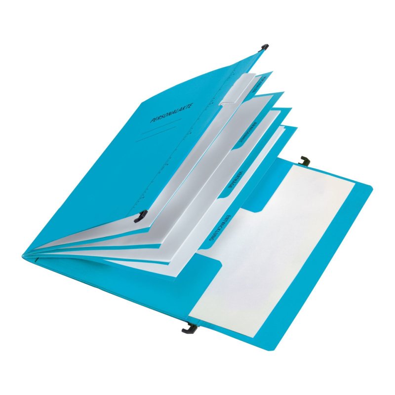 Pagna 44105-02 hanging folder A4 Cardboard Blue 10 pc(s)