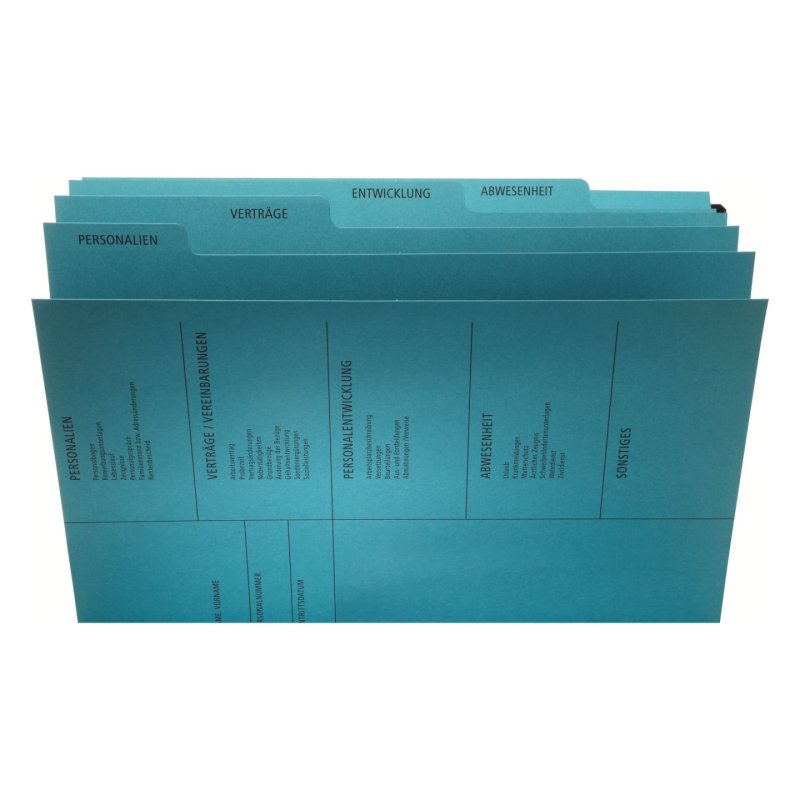 Pagna 44105-02 hanging folder A4 Cardboard Blue 10 pc(s)