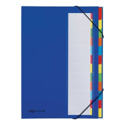 Pagna 44133-02 tab index Cardboard, Paper, Polyester, Rubber Blue