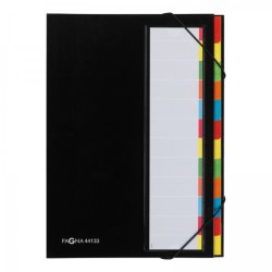 Pagna 44133-04 intercalaire de classement Carton, Polyéthylène, Caoutchouc Noir