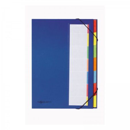 Pagna 44171-02 tab index Presentation folder Blue