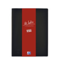 Oxford Protège-documents "Le Lutin", A4, 10 pochettes, noir