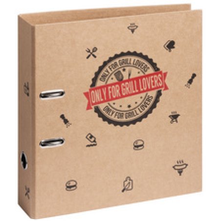 PAGNA Rezepte-Ordner "BBQ", DIN A4, Rückenbreite: 75 mm