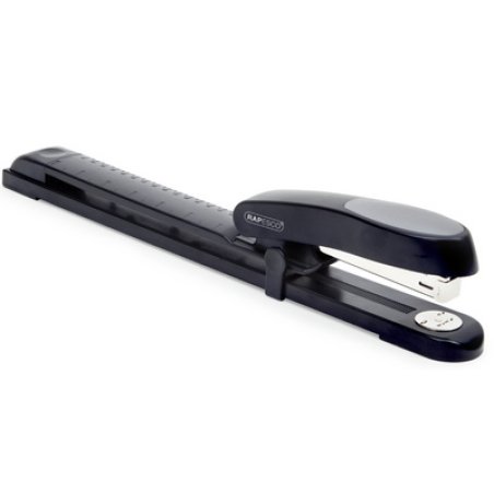 RAPESCO Agrafeuse long bras Manta Ray, noir