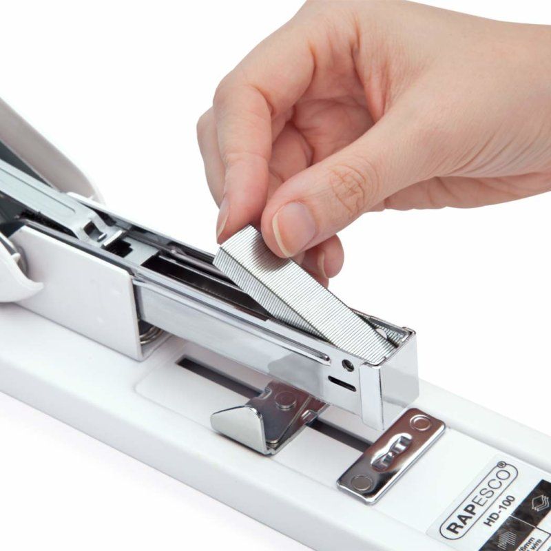 Rapesco ECO HD-100 Flat clinch White