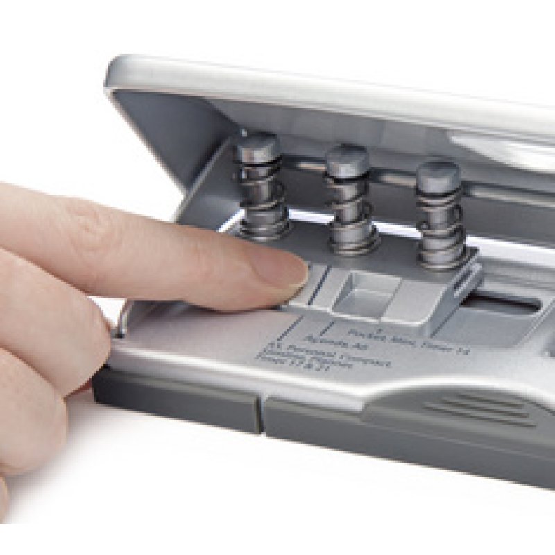 RAPESCO Perforateur multi-trous pour agenda, noir