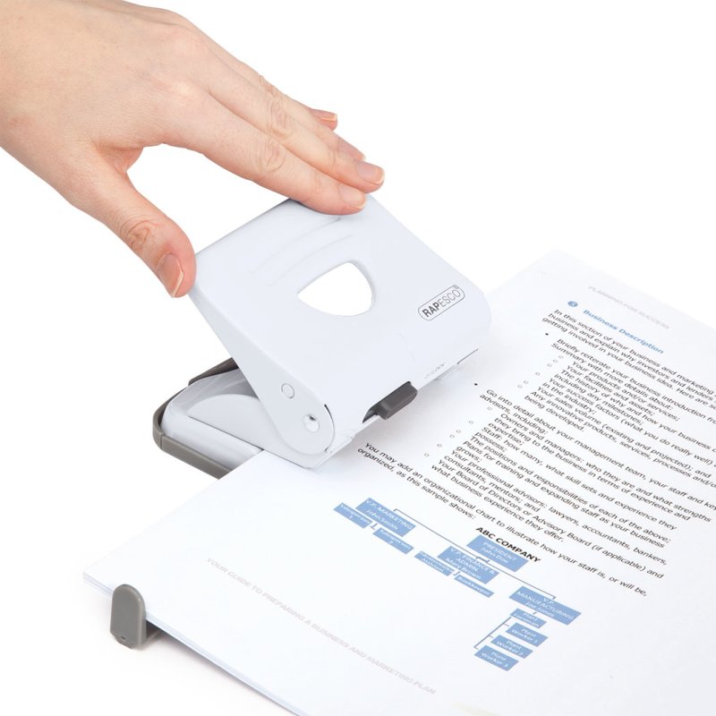 Rapesco 825 hole punch White