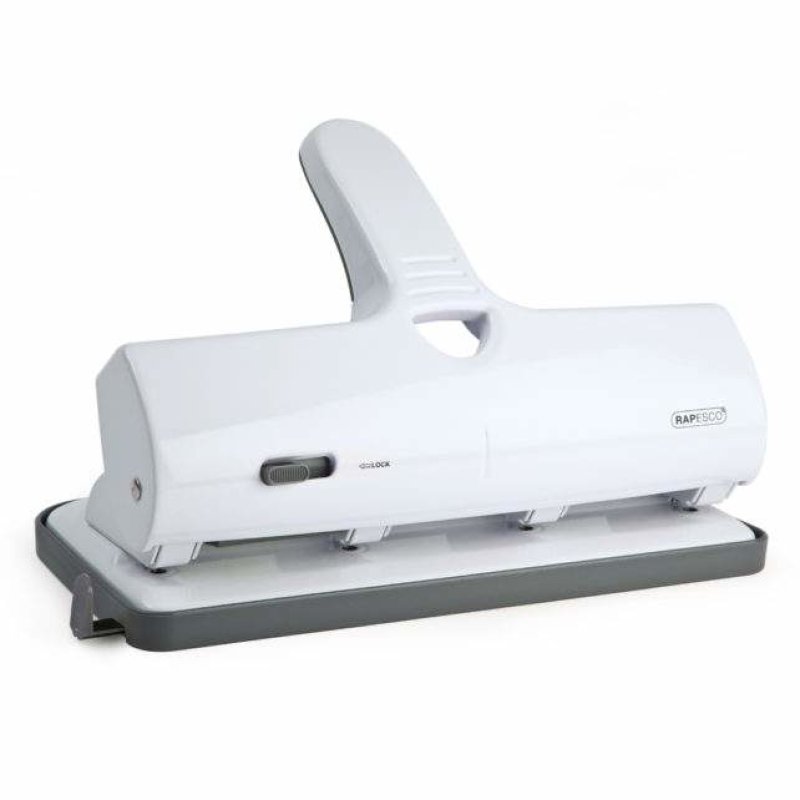 Rapesco ALU 40 Heavy Duty perforateur papier Blanc