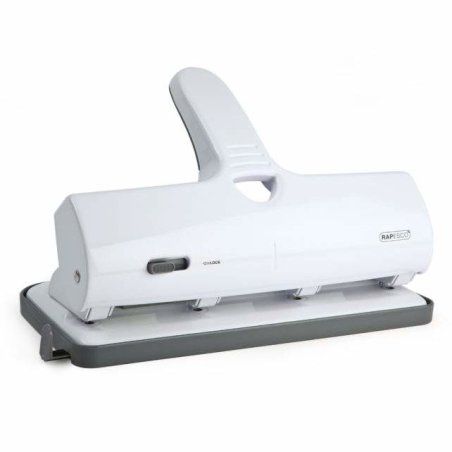 Rapesco ALU 40 Heavy Duty hole punch White