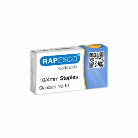 RAPESCO Agrafes 10/4, 1.000 pièces, galvanisé
