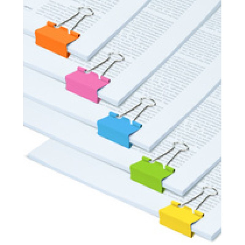 RAPESCO Pinces double clip, largeur: 19 mm, assorti