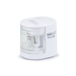 Rapesco PS12-USB Taille crayon électrique Blanc