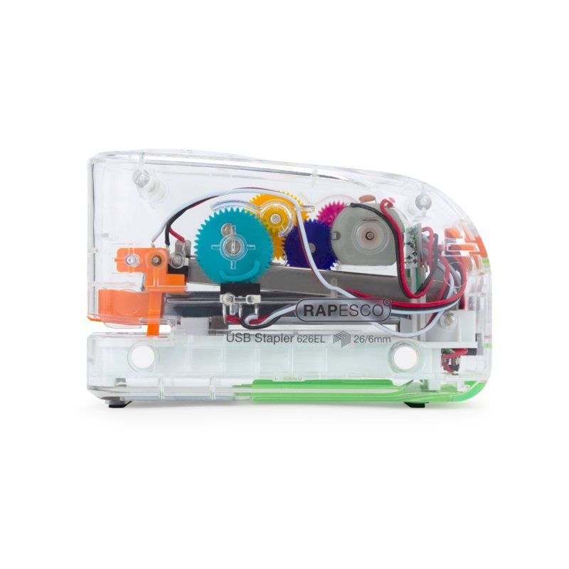 RAPESCO Agrafeuse électrique 626EL, transparent