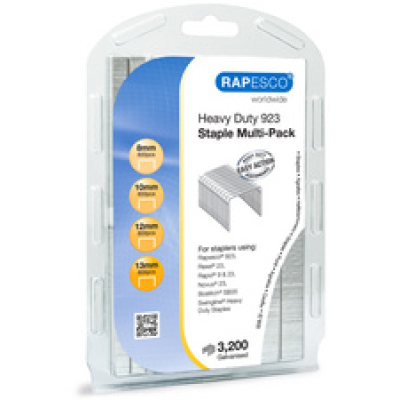 RAPESCO Agrafes 923/13, 1.000 pièces, galvanisé